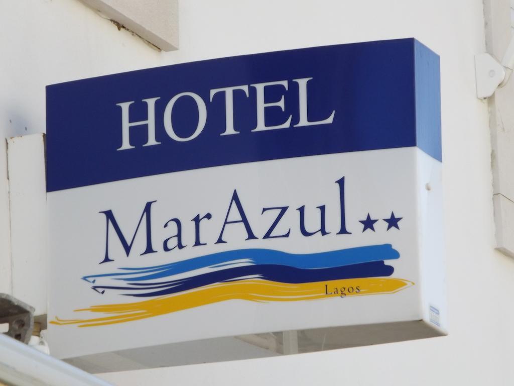 Hotel Mar Azul Lagos Bagian luar foto